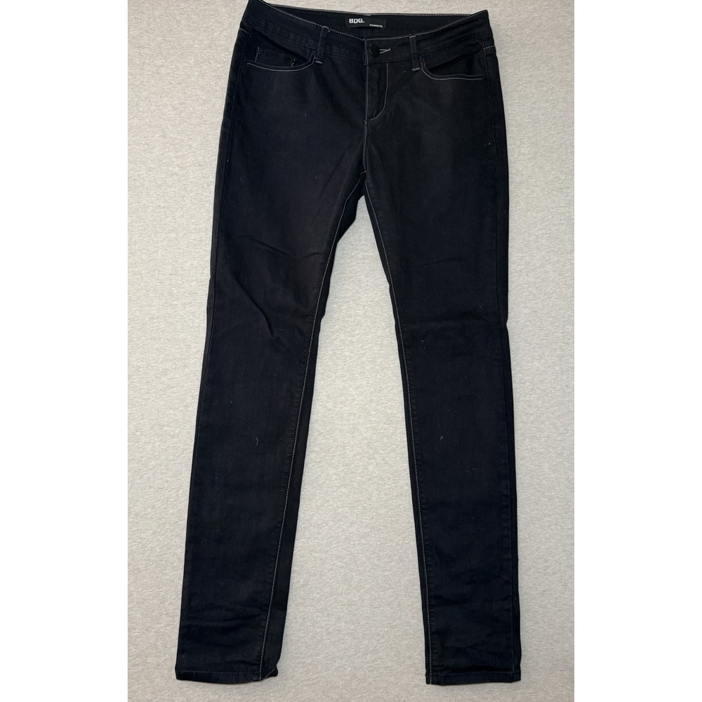 BDG woman's Black Jeans Size 30 Straight Leg Cigarette Design